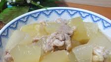 Winter Melon & Chicken Simmer, to Enjoy the Taste of Chicken