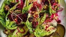 Winter Salad with Easy Roasted Beet Vinaigrette