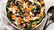 Winter Salad with Pomegranate and Pears