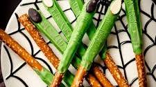 Witch Finger Pretzels