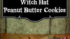 Witch Hat Peanut Butter Cookies