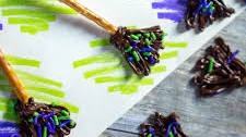 Witches Broom Pretzels Recipe
