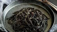 Witches Hair Pasta (Squid Ink Pasta) - A Great Halloween Dinner