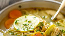 Zesty Lemon Chicken Soup