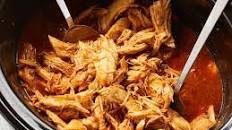 Zesty Slow Cooker Chicken Barbecue
