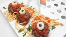 Zombie Eyes (Halloween Meatballs)