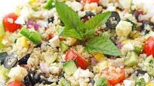 Zucchini Quinoa Salad with Mint