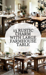 13 Rustic Charm With A Large Farmhouse Table Ideas farmhouse-table-ccccc-6457-studio